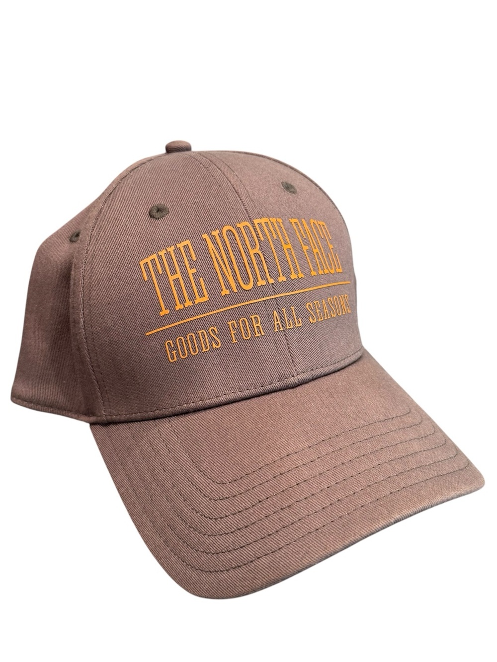 The North Face SnapBack hat gray orange men one size fits most Good All Seasons